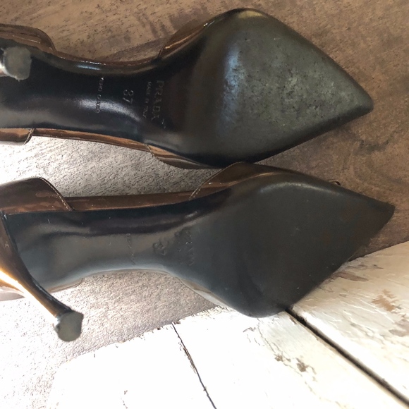 PRADA WOMEN'S SHOES SIZE 6.5 ITALY - Picture 7 of 7